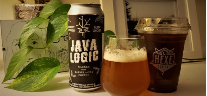 Lo Rez Brewing | Java Logic Pilsner - PorchDrinking